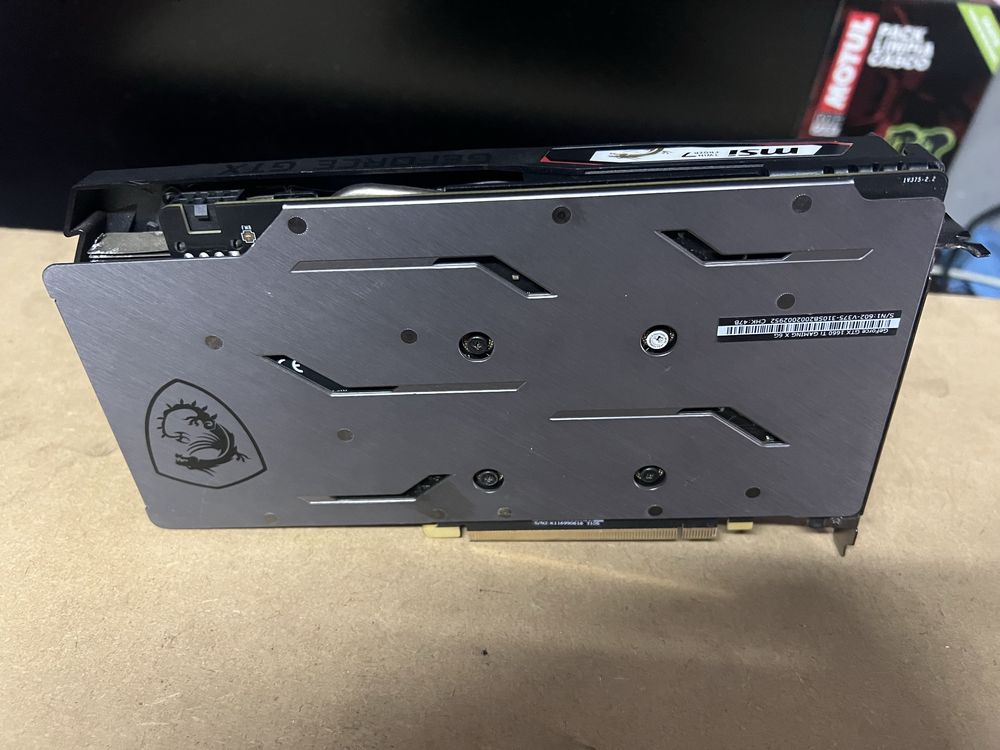 Placa grafica Gtx 1660 ti Msi