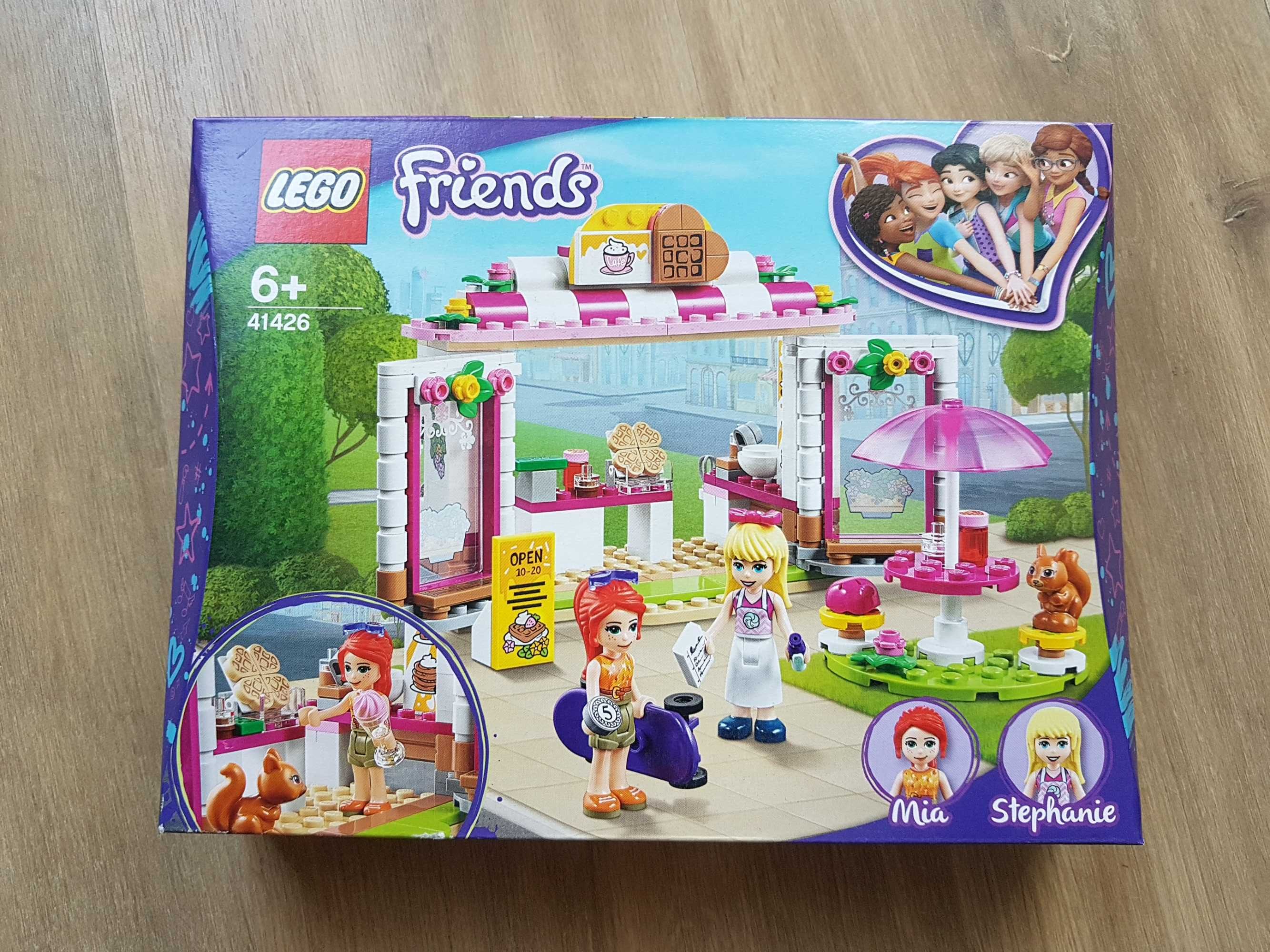 Nowe klocki LEGO Friends 41426 Parkowa Kawiarnia W Heartlake City 6+