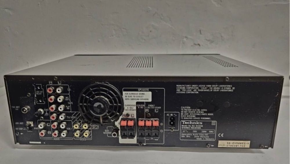 Amplituner Technics SA-EX500, Japan, 2*100 Watt.