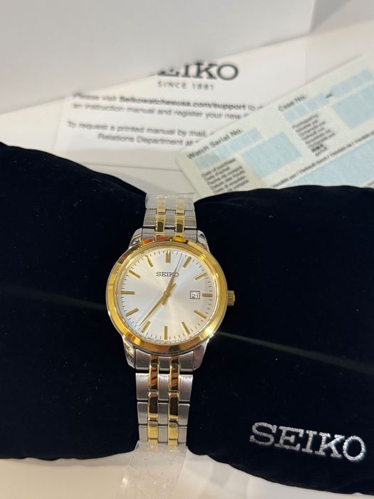 Seiko SUR410 — сапфір, сталь, мінімалізм. 40 мм. Оригінал! Розпродаж!