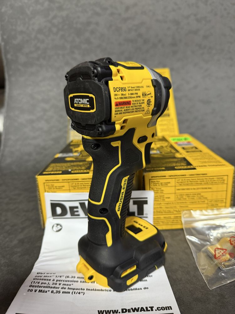 Імпакт dewalt dcf 850