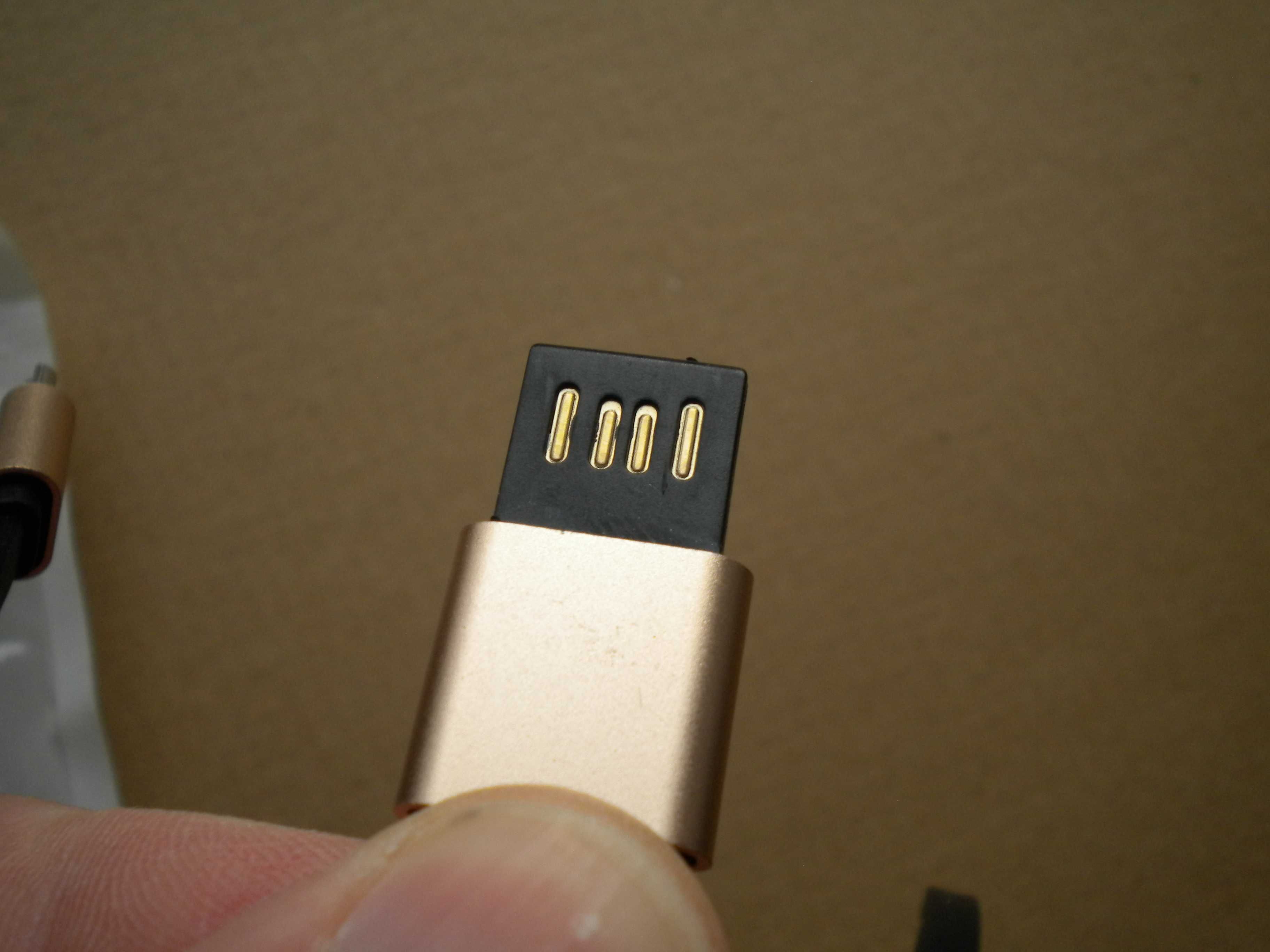 Кабель micro USB DigiYes двохсторонній 1 метр алюмінієвий