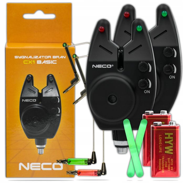 2x Sygnalizator Brań Wędkarski do Łowienia Ryb 2 szt Zestaw SWINGER