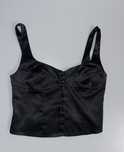 Satynowy top Bershka