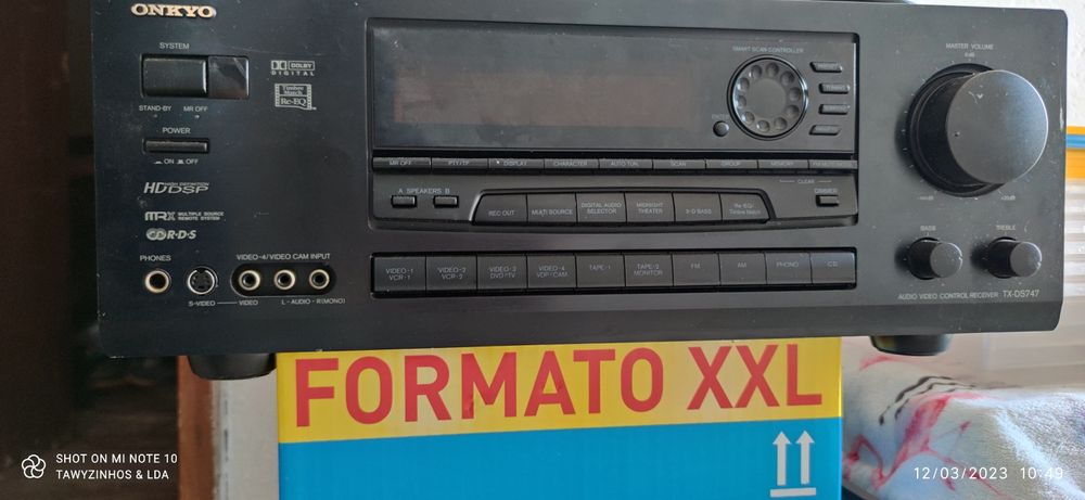Amplificadores/Tuner Onkyo ,cinema em casa