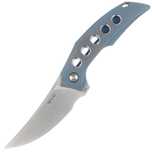 Nóż składany Reate Velocity Blue Titanium, Belt Satin Elmax by Tashi B