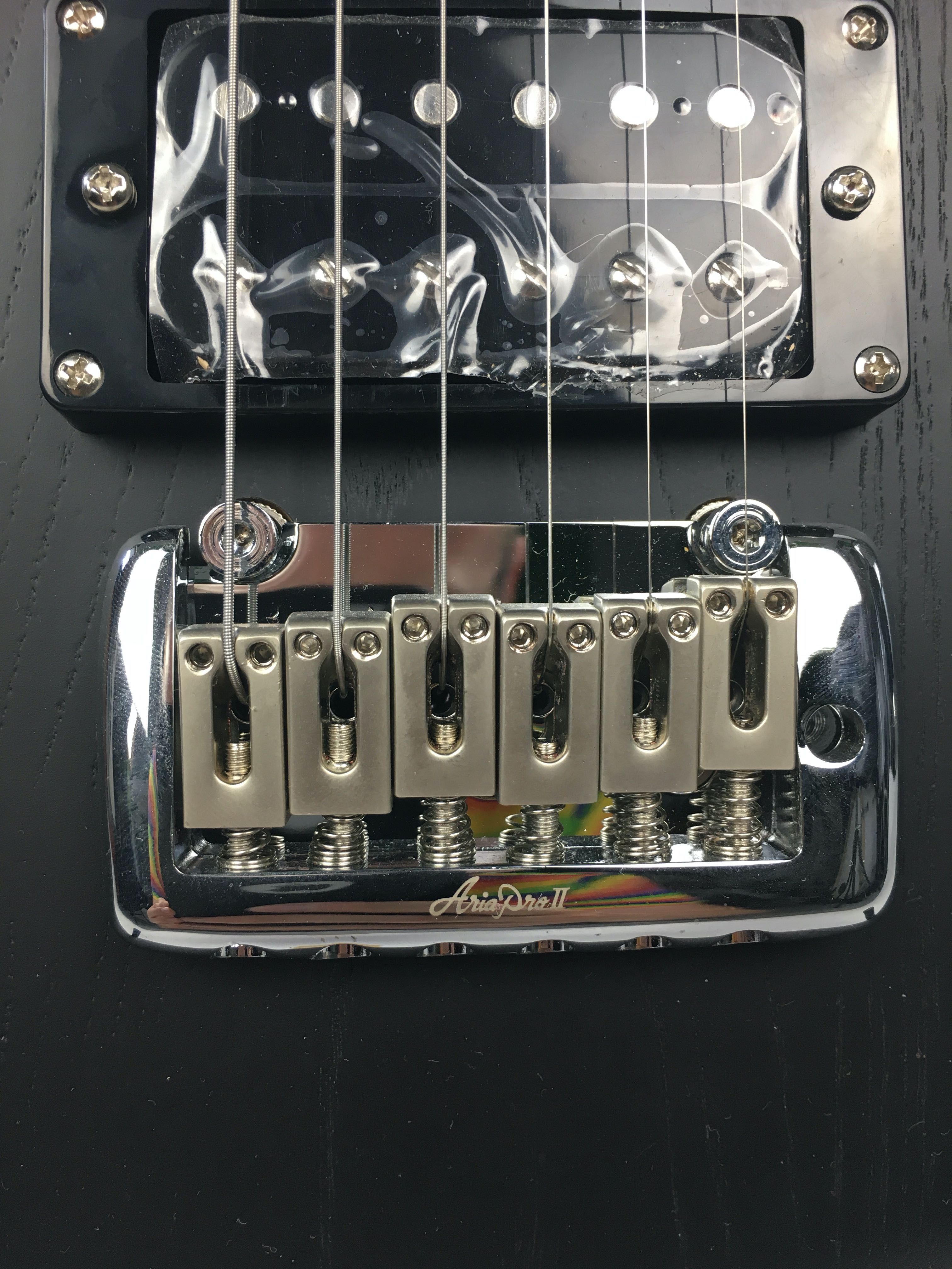 ARIA PRO II MAC-DLX (STBK) HH Gitara elektryczna