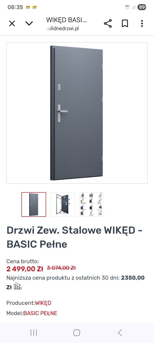 Drzwi zewnętrzne