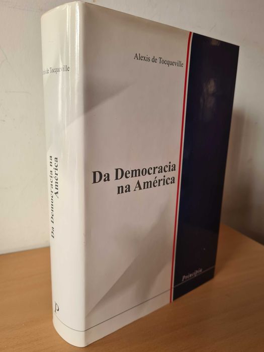 Livro "Da Democracia na América" de Alexis de Tocqueville