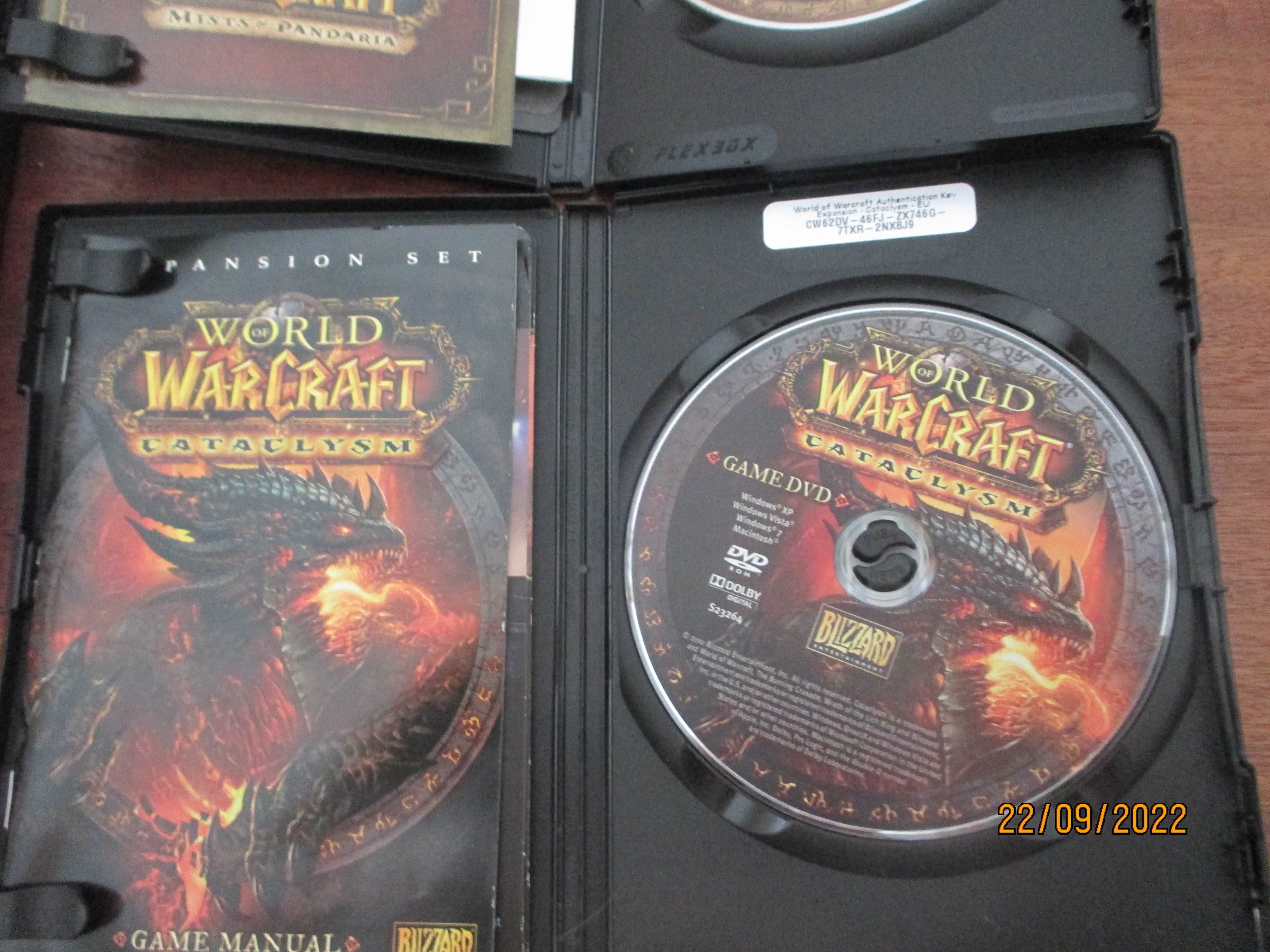 Vários jogos World Warcraft
