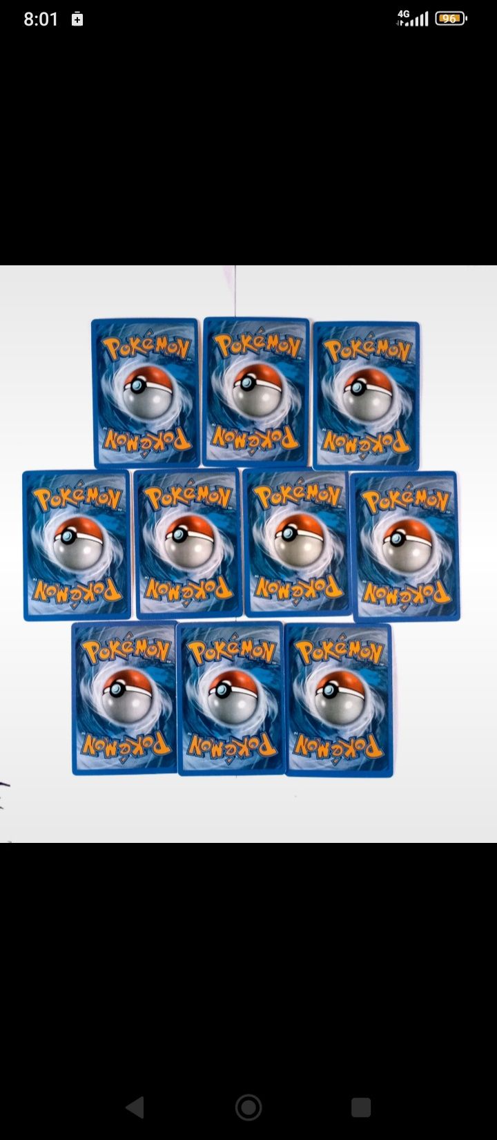 10 Cartas Pokémon