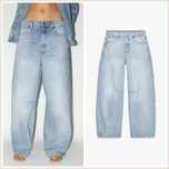 Джинсы багги баллоны baggy balloons zara 32.34.36.38.40.42.44