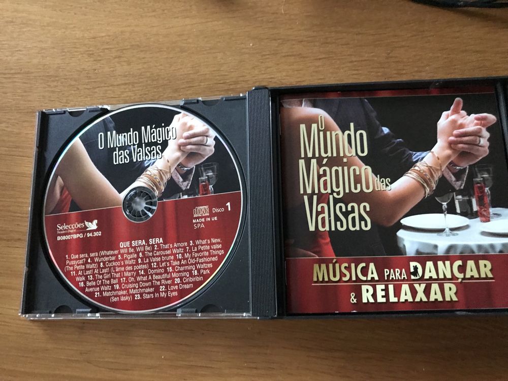 CDs triplos - Música para dançar e relaxar