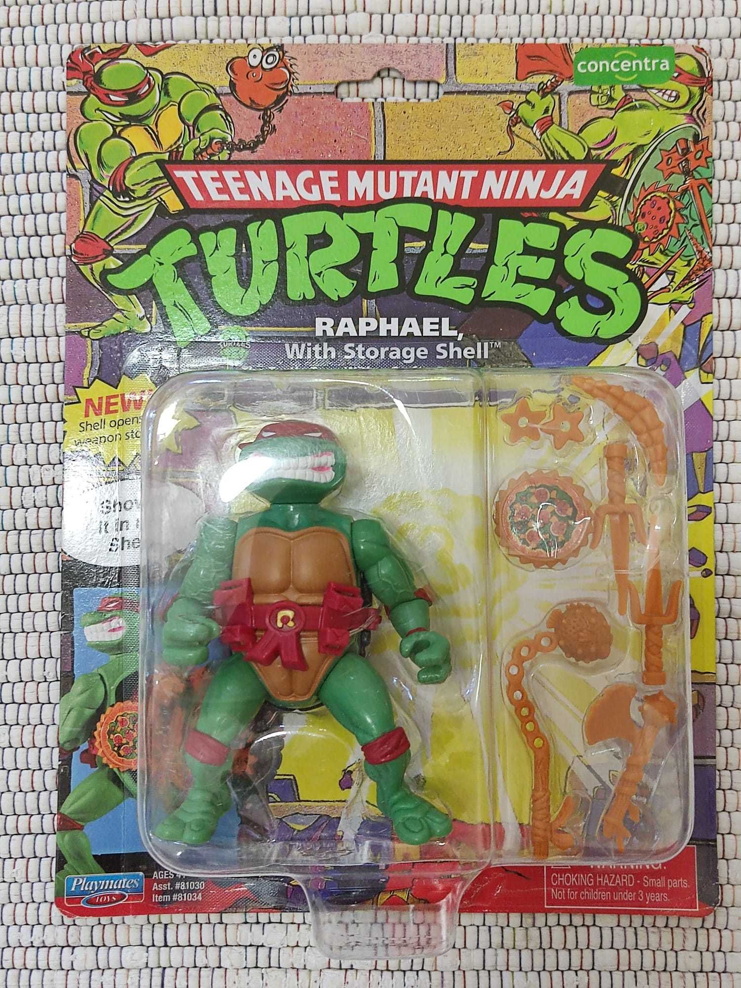 Teenage Mutant Ninja Turtles Raphael Playmates - Novo