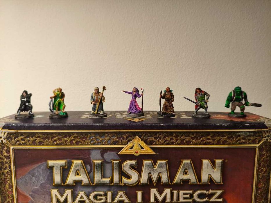 Talisman (pomalowane figurki) - gra planszowa
