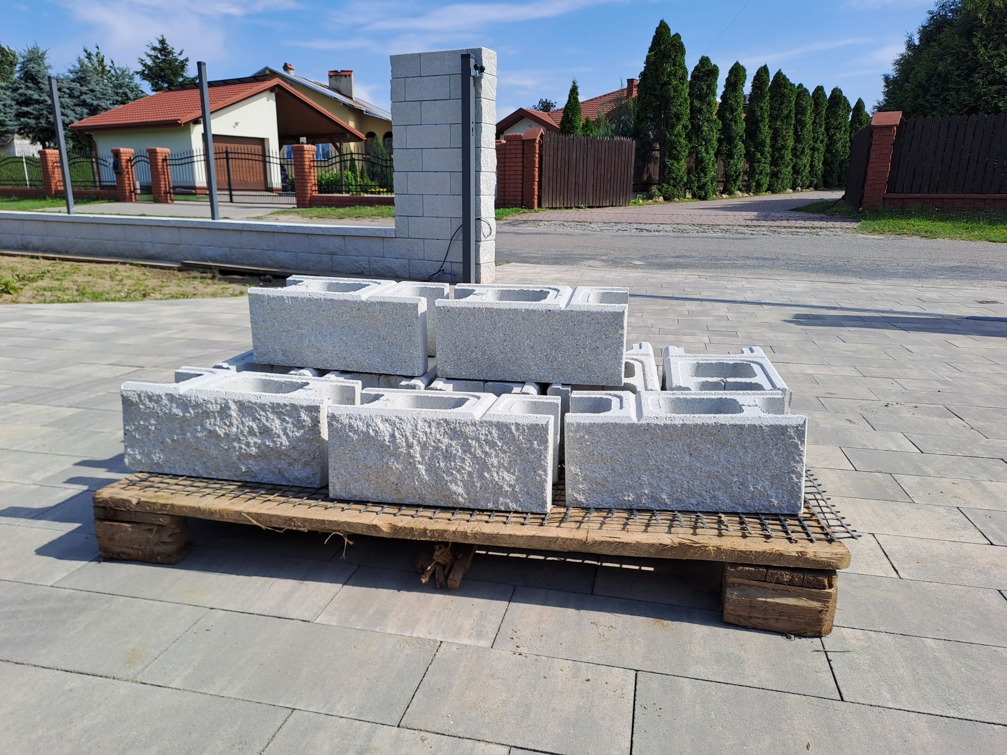 Pustaki bloczki Joniec silver