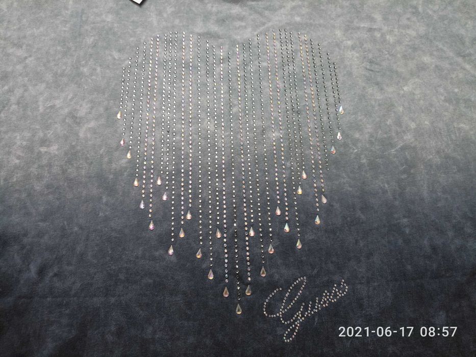 Туника/ кофта Guess M (р. 62-64) > размер, сotton, стразы (Турция)