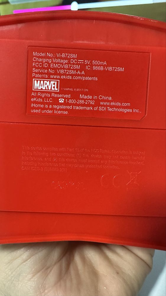 Портативная колонка  MARVEL Spider-Man, оригинал