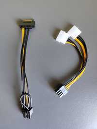 Перехідник живлення відеокарти 8 pin - 2 Molex / 6+2 pin - Sata