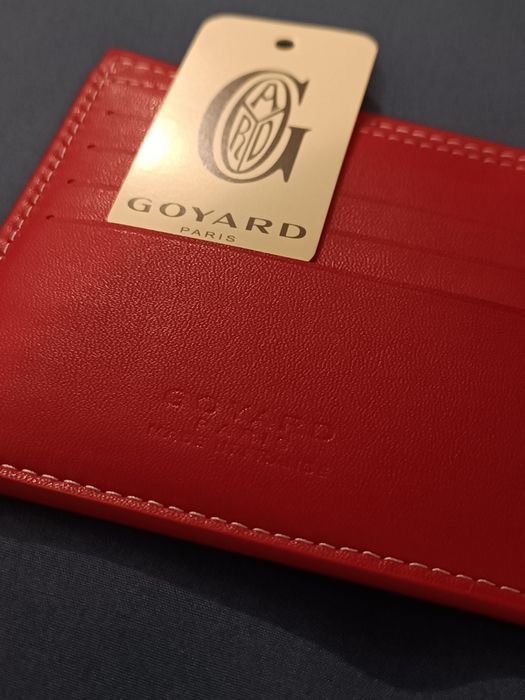 Carteira Goyard Vermelha