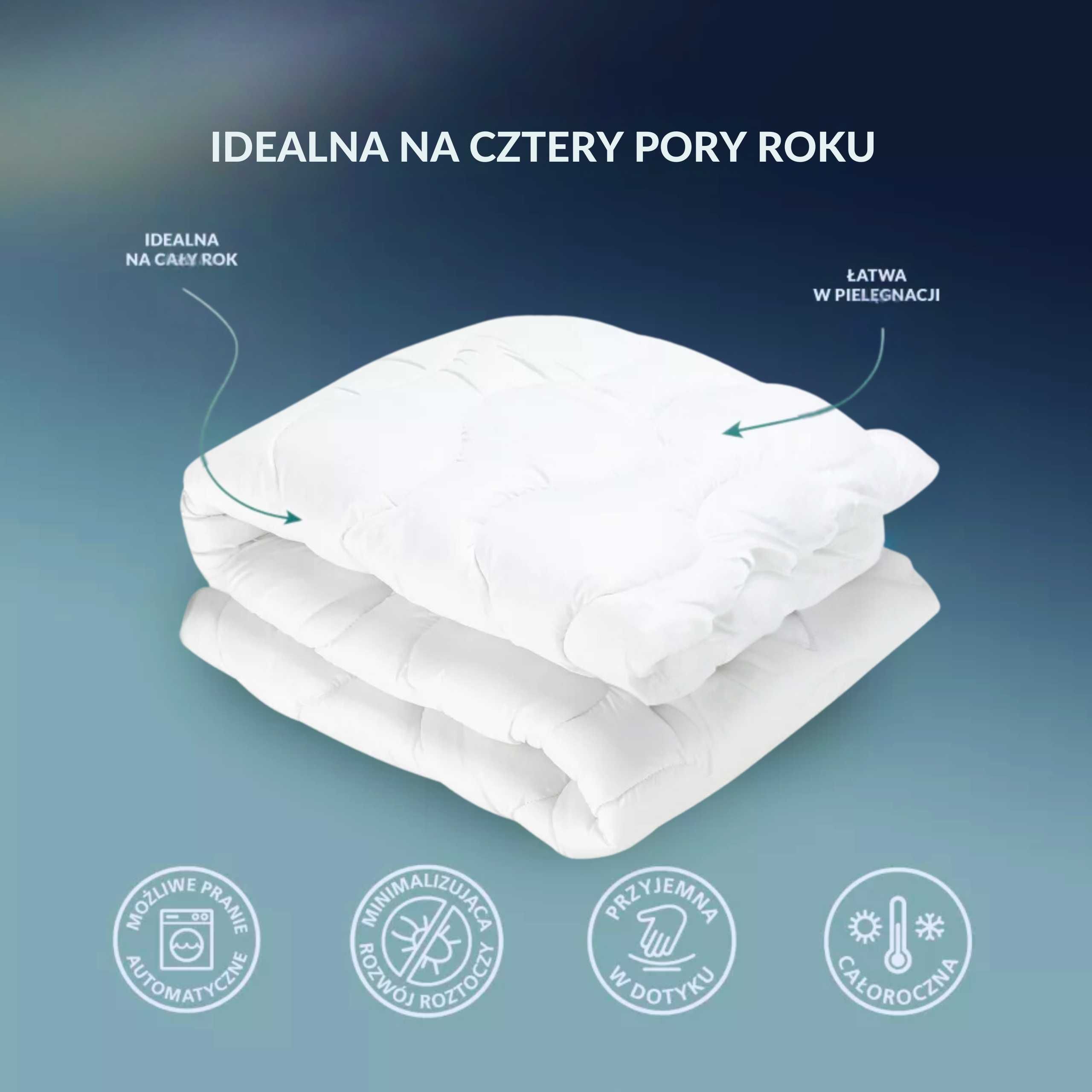 Kołdra Nowe kołdry całoroczne 160x200 do hosteli kwater pod wynajem