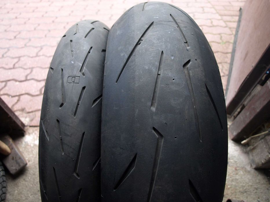 Prawie Nowe Opony Pirelli Diablo 120/70zr17 i 190/55zr17 Motocyklowe