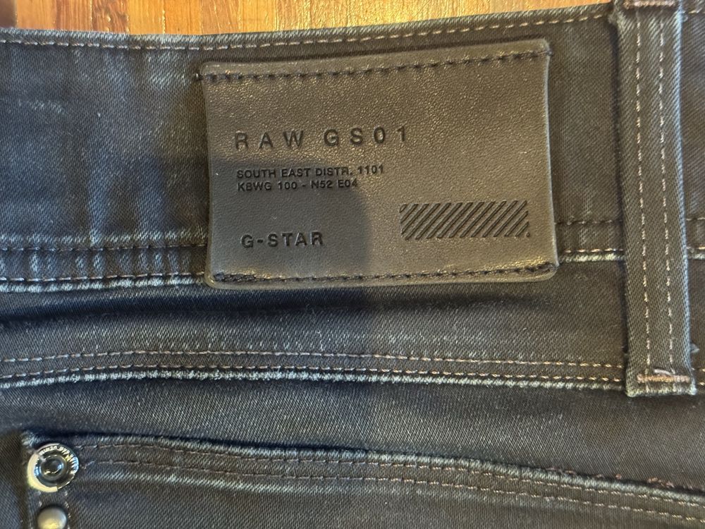 Gstar oryginalne jeasny markowe spodnie skinny rurki