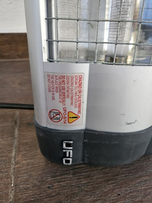 Обігрівач УФО. Вживане