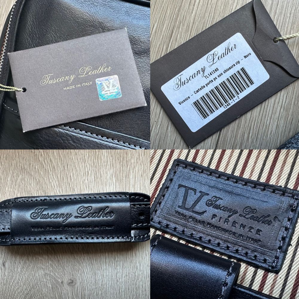 Шкіряний портфель tuscany leather
