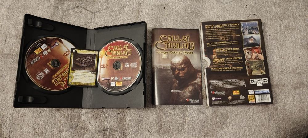 Gry na PC, dvd rom - kolekcjonerskie