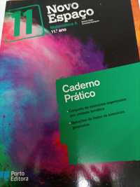 Novo espaço matemática A 11°ano caderno atividades  novo