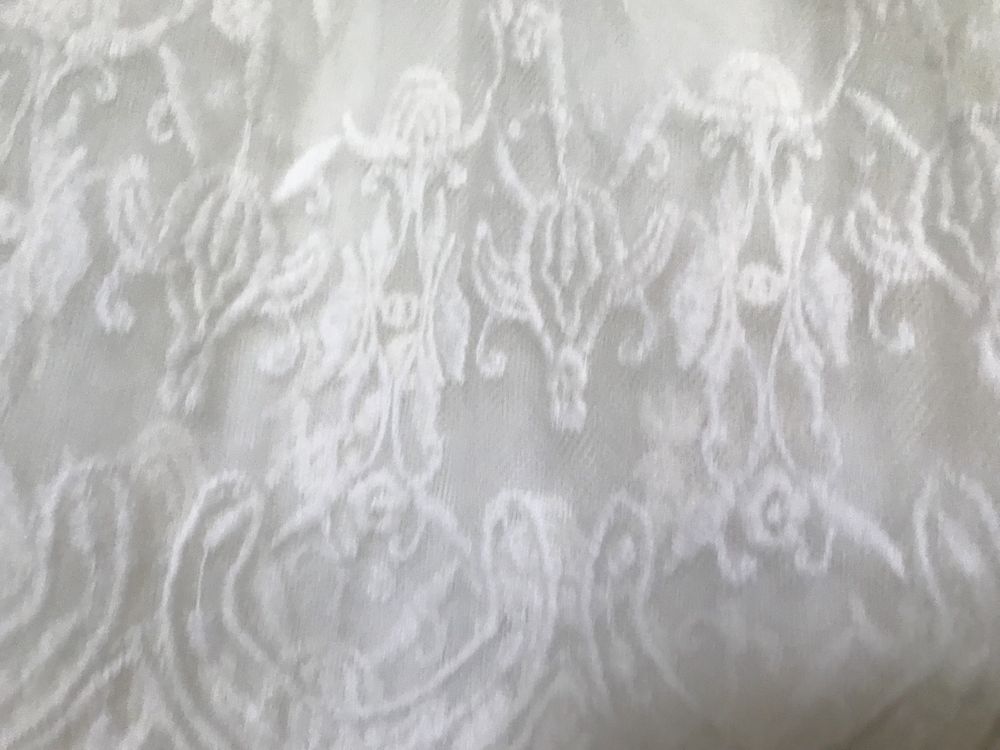Юбка кружевная Massimo Dutti, р-р M, цвет-слонов.кость, ОТ-77 см, отл.