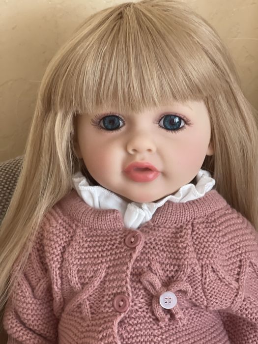 Лялька реборн вінілова , пупс Reborn вініловий