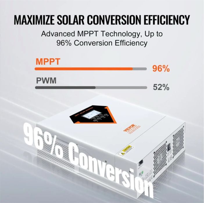 Гібридний інвертор VEVOR EML3500-24L | 3500 Вт 24В