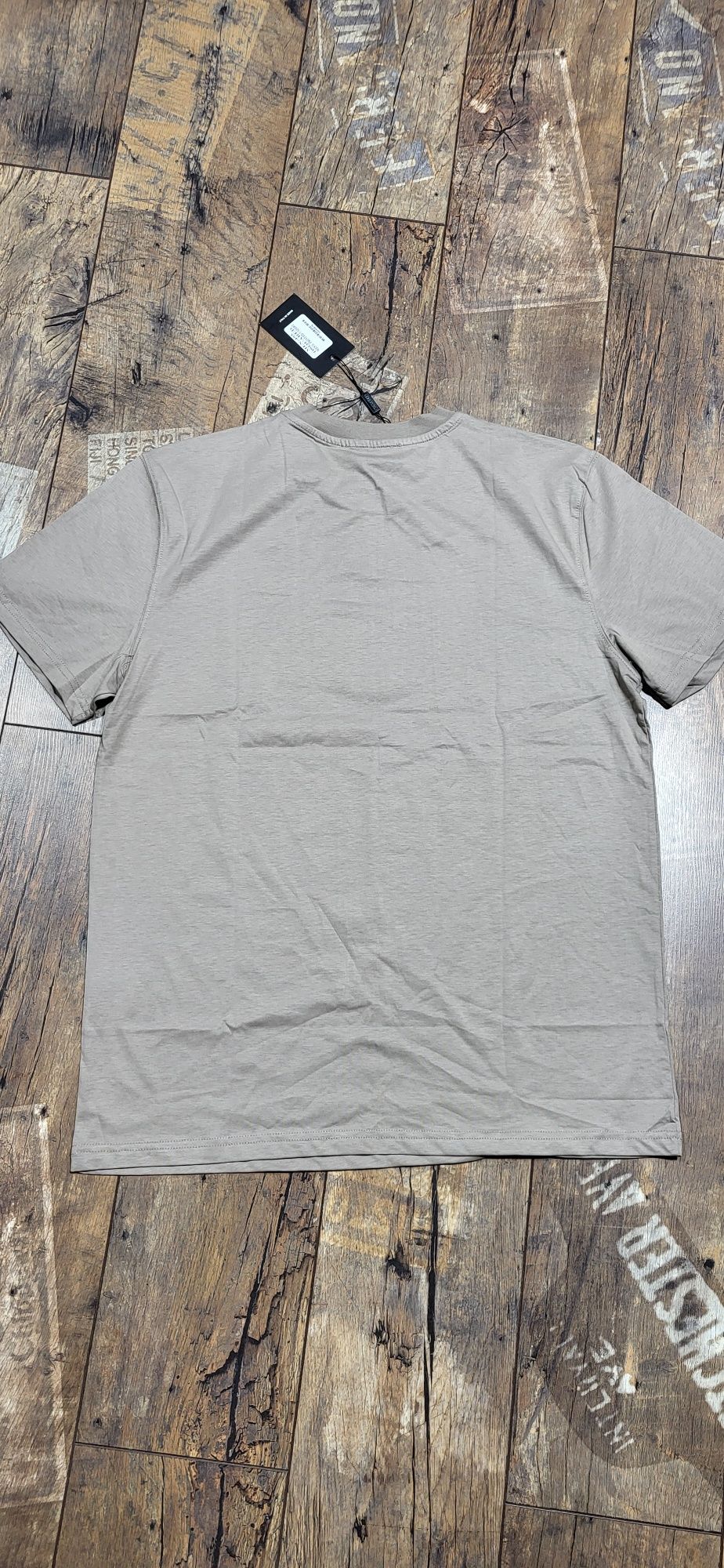 Dsquared2 icon beżowa koszulka męska t-shirt bawełna premium XXL