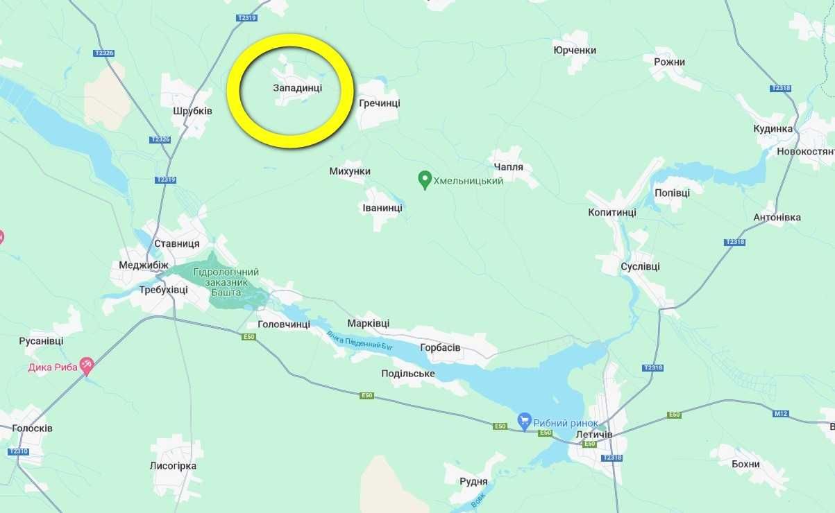 Будинок з городом в Летичівському районі