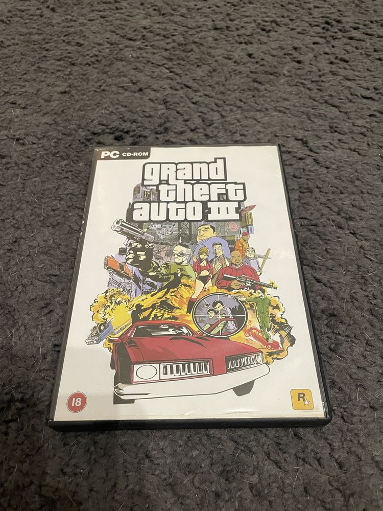 Gra GTA 3  Grand theft auto 3 pc wydanie premierowe. UNIKAT !