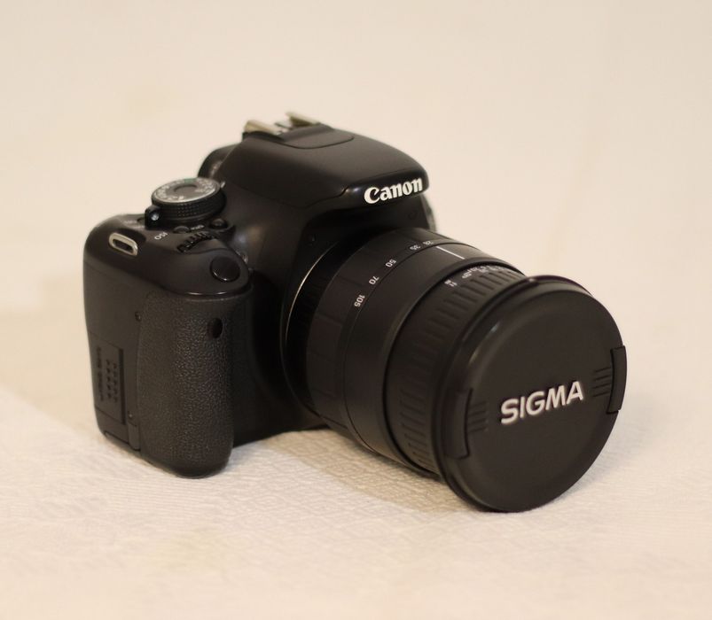 Câmera Canon 600D +lente Sigma 2.8 /28-105+Bolsa+64gb