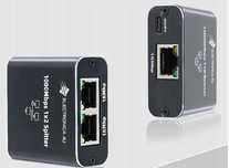 Adapter rozdzielacz Mini Switch Splitter LAN Ethernet 2xRJ45 1000M 1GB
