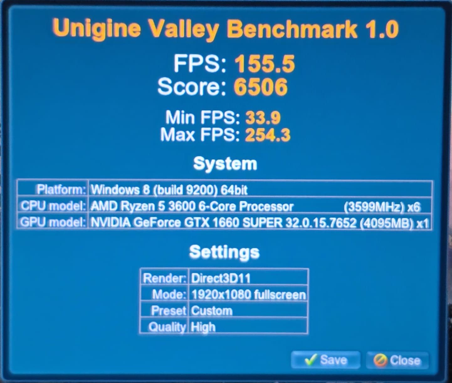 Gigabyte GTX 1660 Super OC 6 GB gddr6 192 bit