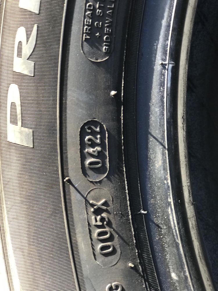 Шины Michelin Primacy 3 205/55r19 Комплект Лето Б/у Склад Оригинал