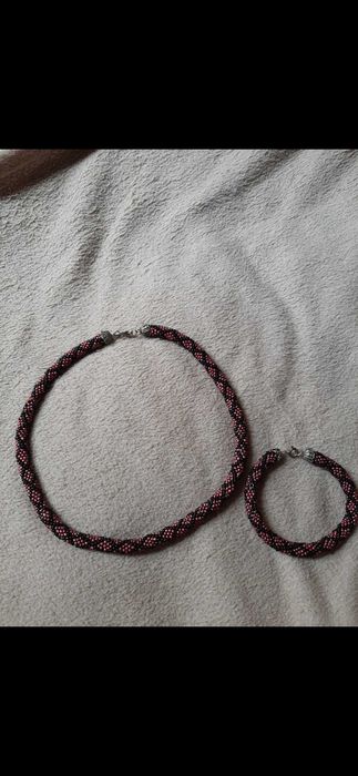 Прикраси : намисто, браслет з бісеру