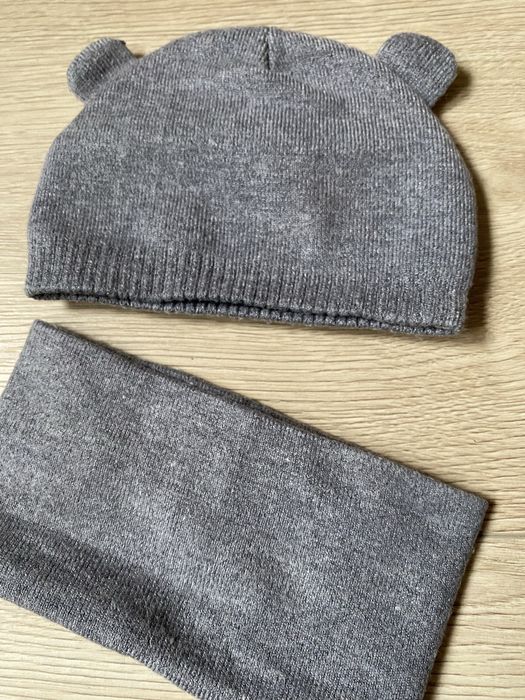 Zestaw Czapka z Kominem