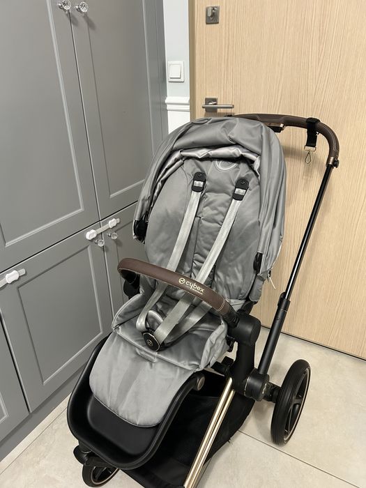 Cybex Priam 4.0 spacerówka gondola + nosidło/fotelik britax