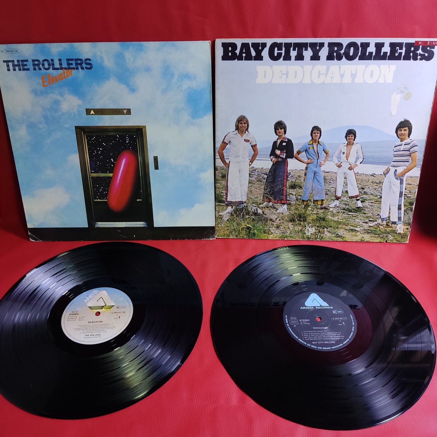 Bay City Rollers - Фірмові вінілові платівки.1975/76/77/79/81