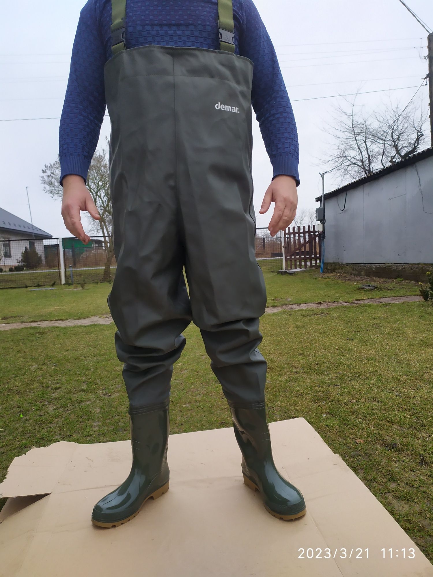 Забродний комбінезон DEMAR GRAND CHEST WADERS високий