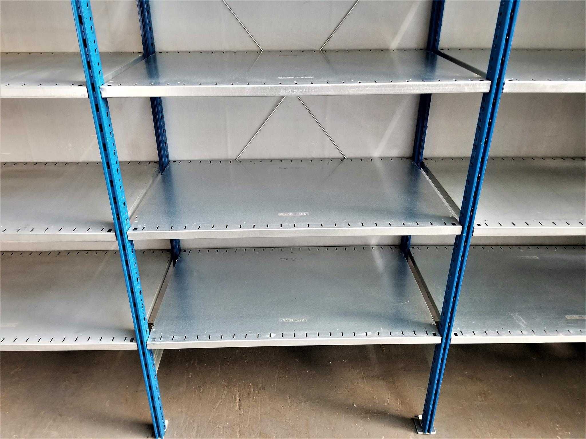 Regał Magazynowy 60x220x312/18p Metalowy Garaż Półka Warsztat Piwnica