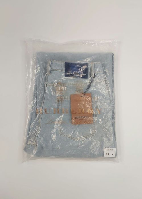 НАЛОЖКА, Широкі Джинси Burberry, джинсы барберри, барбері