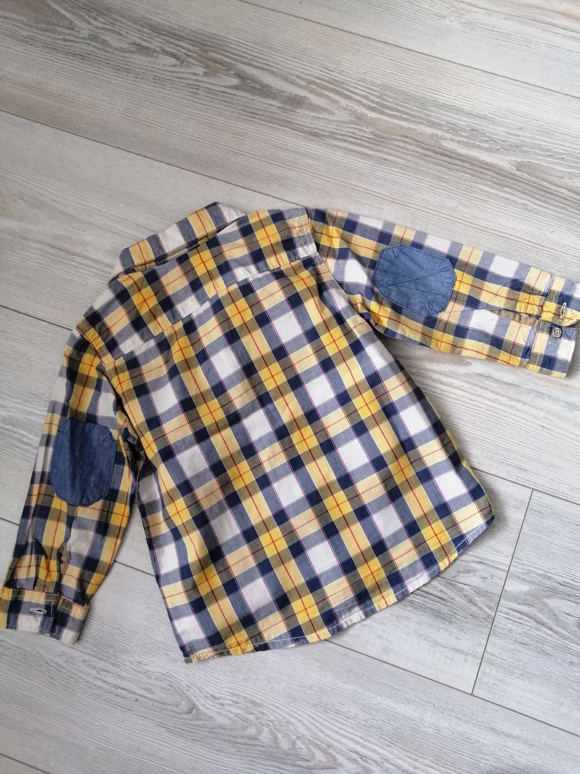 Koszula H&M r. 86 w kratę