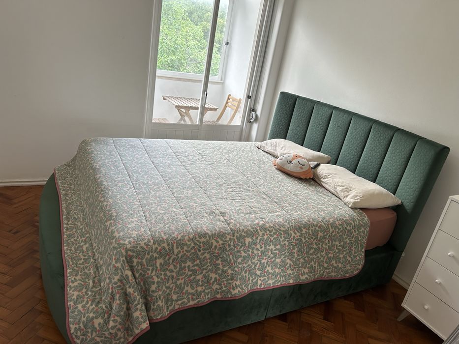 Cama velvet- Velvet Bed